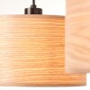 Brilliant-Leuchten Romm Hanglamp Zwart, 3-lichts