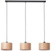 Brilliant-Leuchten Romm Hanglamp Zwart, 3-lichts