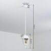 Naofe Buitenhanglamp Wit, 1-licht