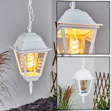 Naofe Buitenhanglamp Wit, 1-licht