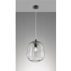 Fischer-Honsel Bretagne Hanglamp Zwart, 1-licht