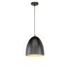 Fischer-Honsel Mylon Hanglamp Zwart, 1-licht