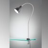 Fischer-Honsel Lolland Klemlamp Zwart, 1-licht