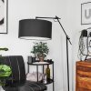 Chassagne Staande lamp Zwart, 1-licht