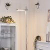 Anneau Staande lamp LED Zilver, 1-licht