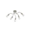 FHL-easy Bree Plafondlamp Nikkel mat, 5-lichts