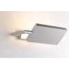 Luce-Design Book Muurlamp LED Zilver, 1-licht