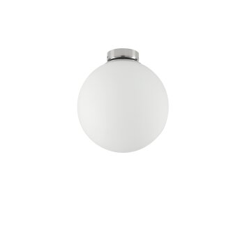 Luce-Design City Plafondlamp Chroom, 1-licht