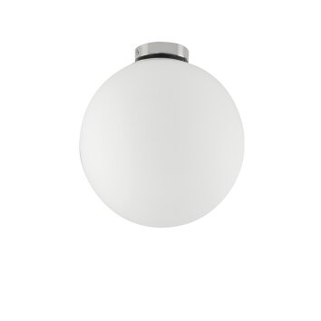 Luce-Design City Plafondlamp Chroom, 1-licht