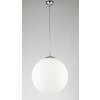 Luce-Design City Hanglamp Chroom, 1-licht