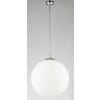 Luce-Design City Hanglamp Chroom, 1-licht