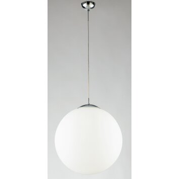 Luce-Design City Hanglamp Chroom, 1-licht