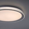 Leuchten-Direkt KARI Plafondlamp LED Zilver, 1-licht