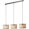 Brilliant-Leuchten Wiley Hanglamp Zwart, 3-lichts