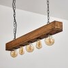 Berat Hanglamp Bruin, Zwart, 5-lichts