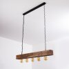 Berat Hanglamp Bruin, Zwart, 5-lichts