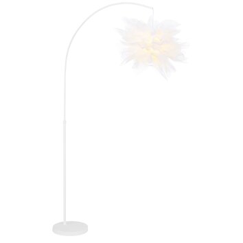 Globo ILGA Staande lamp Wit, 1-licht