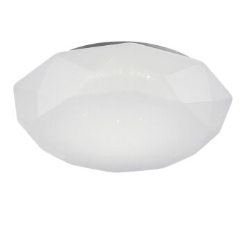 Mantra DIAMANTE Plafondlamp LED Wit, 1-licht