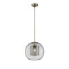 Fischer-Honsel Jura Hanglamp Brons, 1-licht