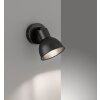 Fischer-Honsel Speedy Muurlamp Zwart, 1-licht