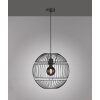 Fischer-Honsel Drops Hanglamp Zwart, 1-licht