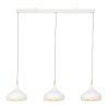 Steinhauer Bjorr Hanglamp Wit, 3-lichts