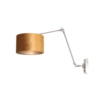 Steinhauer Prestige Chic Muurlamp Staal geborsteld, 1-licht