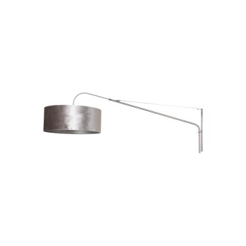 Steinhauer Elegant Classy Muurlamp Staal geborsteld, 1-licht