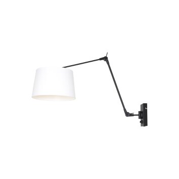 Steinhauer Prestige Chic Muurlamp Zwart, 1-licht