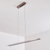 Nibe Hanglamp LED Nikkel mat, 1-licht