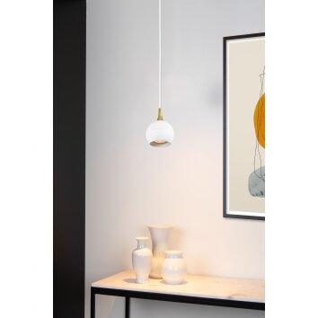 Lucide FAVORI Hanglamp Wit, 1-licht