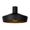 Lucide CARDIFF Plafondlamp Zwart, 1-licht