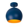 Lucide BINK Plafondlamp Blauw, 1-licht