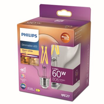 Philips LED E27 6 Watt 2200-2700 Kelvin 810 Lumen