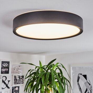 Nexo Plafondlamp LED Zwart, 1-licht