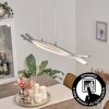 Bernese Hanglamp LED Nikkel mat, 3-lichts