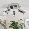 Morges Plafondlamp LED Chroom, 3-lichts