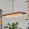 Versoix Hanglamp LED Chroom, Zwart, 1-licht