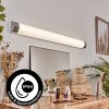 Morges Spiegellamp LED Chroom, Wit, 1-licht