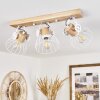 Orny Plafondlamp Natuurlijke kleuren, Wit, 3-lichts