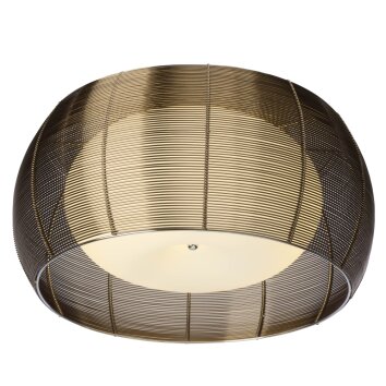 Brilliant Relax Plafondlamp Brons, Chroom, 2-lichts