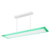 Globo MURPHY Hanger LED Wit, 1-licht, Afstandsbediening, Kleurwisselaar