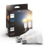 Philips Hue White Ambiance LED E27 8 Watt 2200 - 6500 Kelvin 806 Lumen