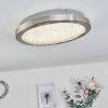 Kerns Plafondlamp LED Nikkel mat, 1-licht