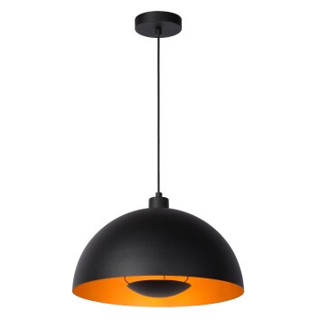 Lucide SIEMON Hanglamp Zwart, 1-licht