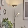 Biot Staande lamp LED Nikkel mat, 2-lichts