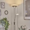 Biot Staande lamp LED Nikkel mat, 2-lichts