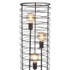 Globo TILLY Staande lamp Zwart, 3-lichts