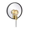 Lucide REFLEX Muurlamp Zwart, 1-licht