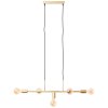 Brilliant Skylab Hanglamp Goud, 5-lichts